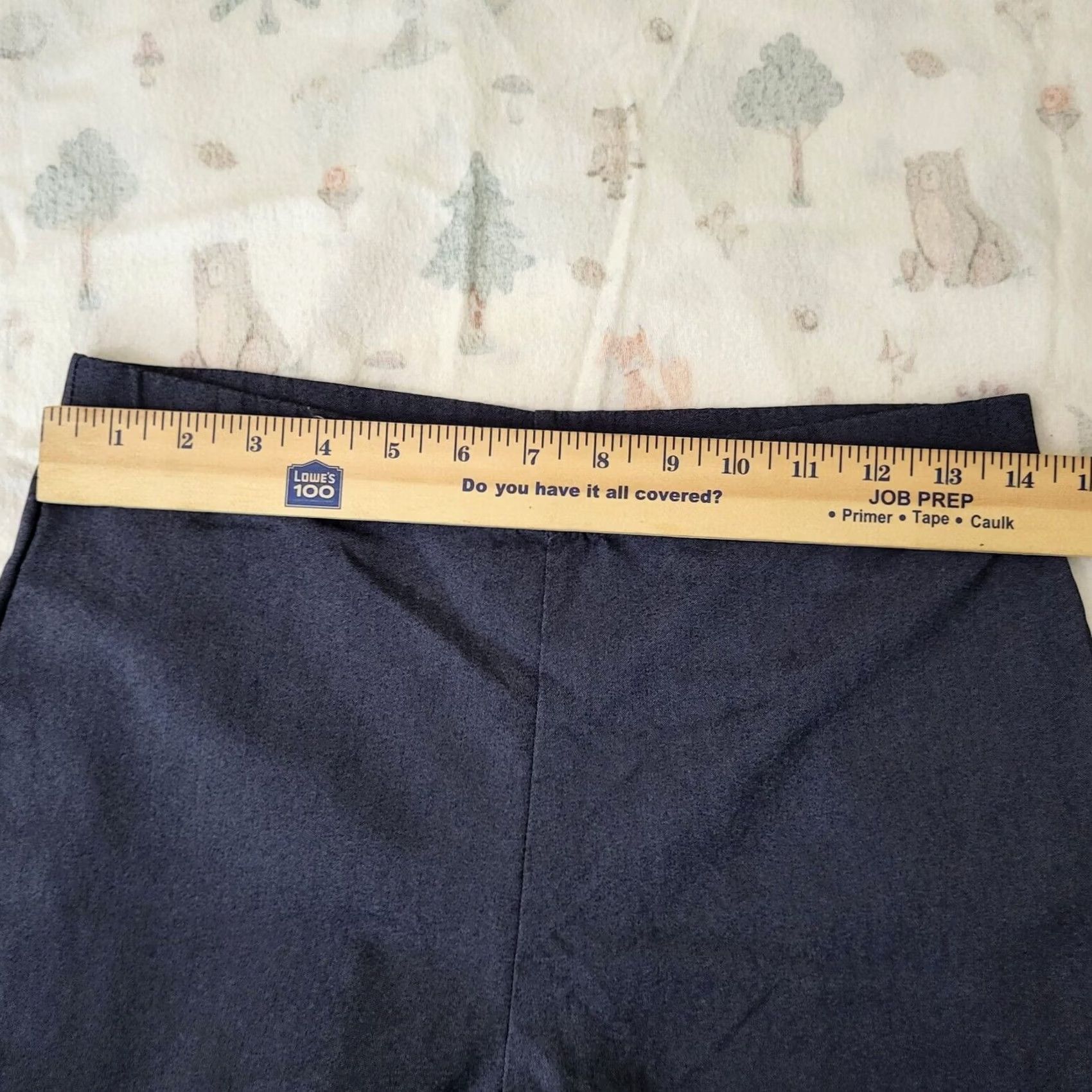 Vintage CLARA SUN WOO Women's Pants Blue Size M Regular Straight Casual Size 32" / US 10 / IT 46 - 2 Thumbnail