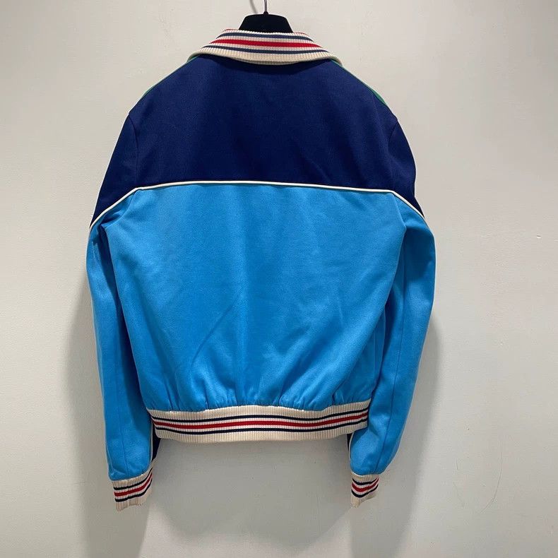Gucci Gucci Blue striped stitching zipper jacket 2502-Nextarrow Size US S / EU 44-46 / 1 - 2 Thumbnail