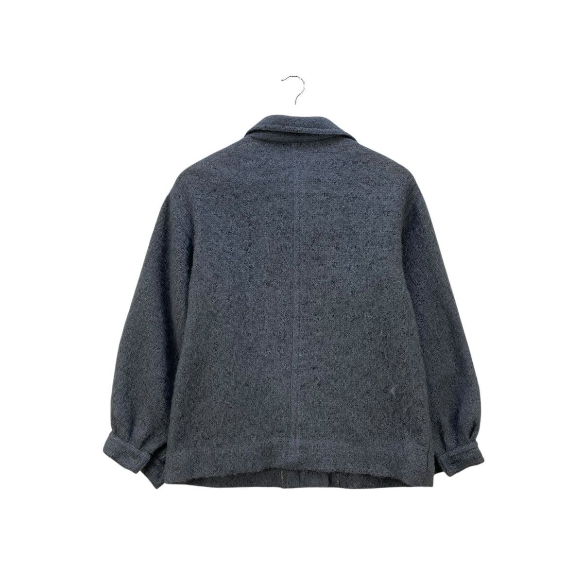 Yohji Yamamoto 🔥 Xyz division of yamaki Mohair Wool Jacket Yohji Yamamoto Size M / US 6-8 / IT 42-44 - 2 Thumbnail