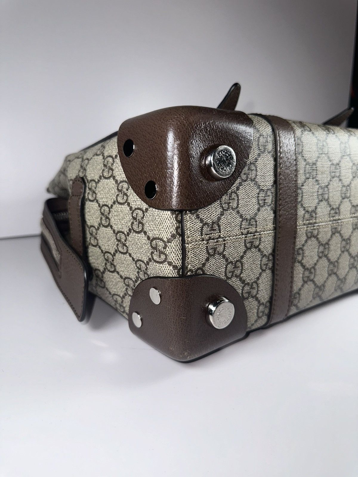 Gucci Gucci GG Supreme Monogram Detail Tote Size ONE SIZE - 14 Thumbnail