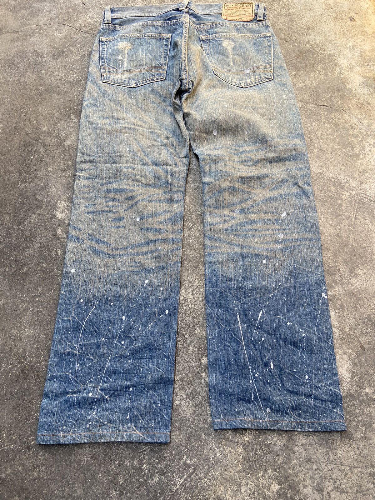 Denim & Co. Denim Craft Splash paint distressed denim Size US 32 / EU 48 - 7 Thumbnail