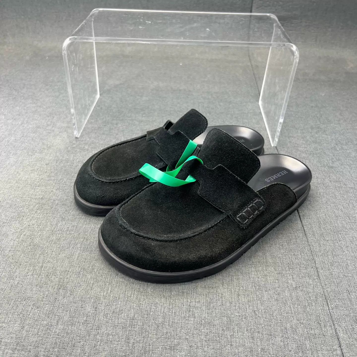Hermes Hermès Mules Black 37 Original Box Like New Size US 6.5 / IT 36.5 - 1 Thumbnail