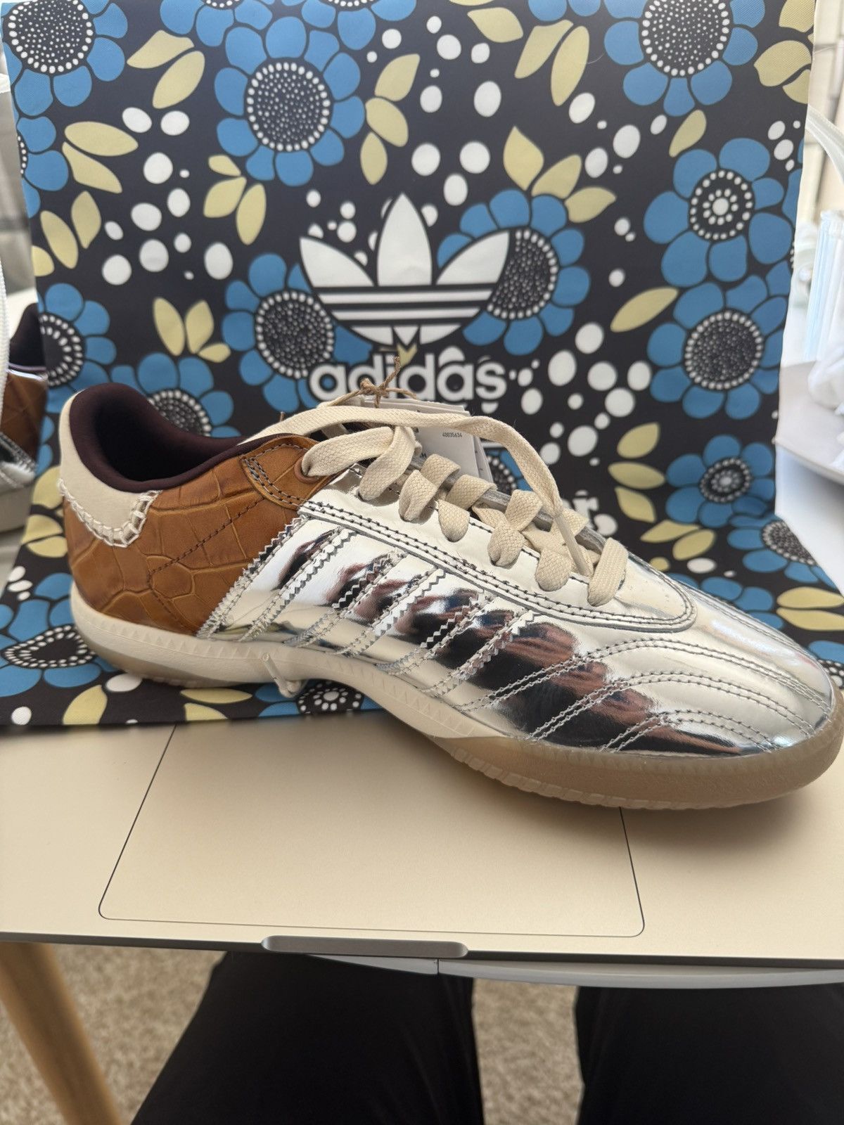 Adidas × Wales Bonner Adidas Wales Bonner MN Samba IH5777 Größe 40 2/3 Neu Size US 7.5 / EU 40-41 - 2 Thumbnail