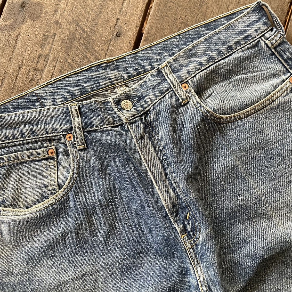 Levi's Vintage Clothing 🔥Vintage Levis 534 Stoned Washed Distress Denim Jeans Size US 35 - 9 Thumbnail