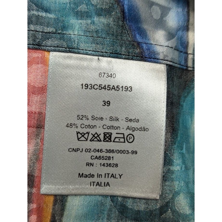 Dior o1rshd1 Print Shirt in Multicolor Size US S / EU 44-46 / 1 - 11 Thumbnail
