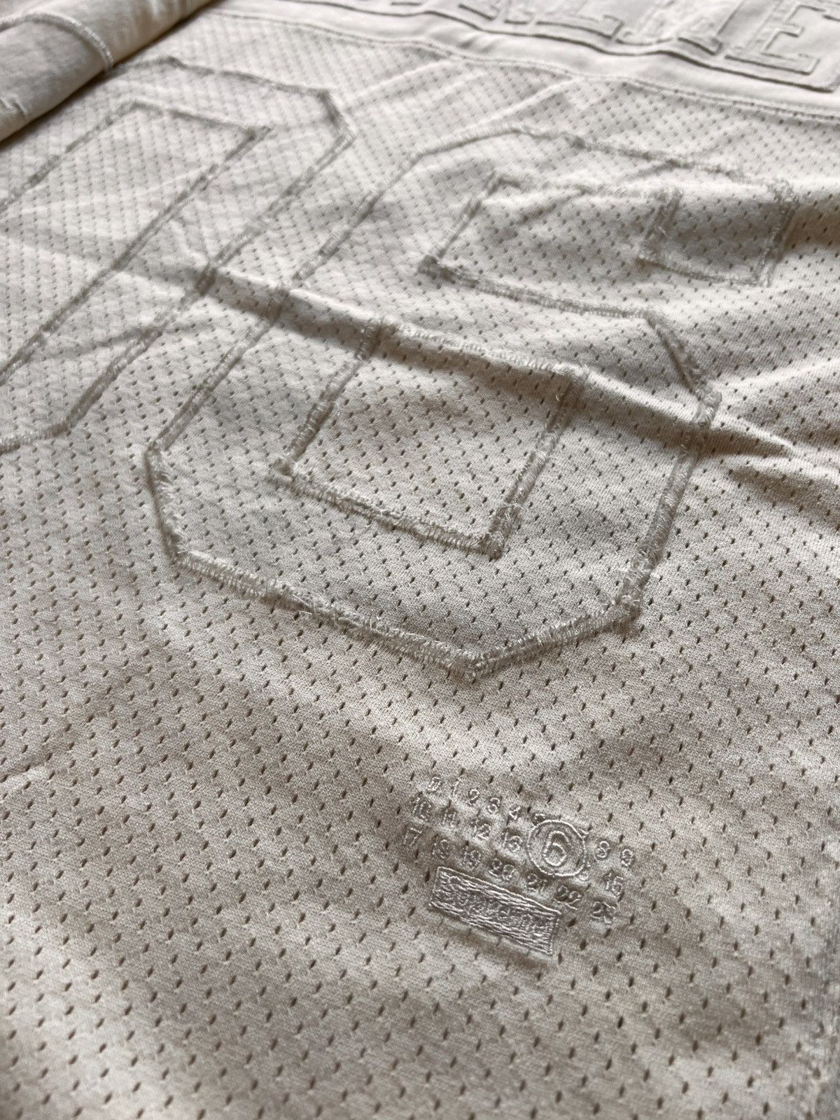 Maison Margiela × Supreme M Supreme MM6 Maison Margiela Cotton Football Jersey White Size US M / EU 48-50 / 2 - 17 Thumbnail