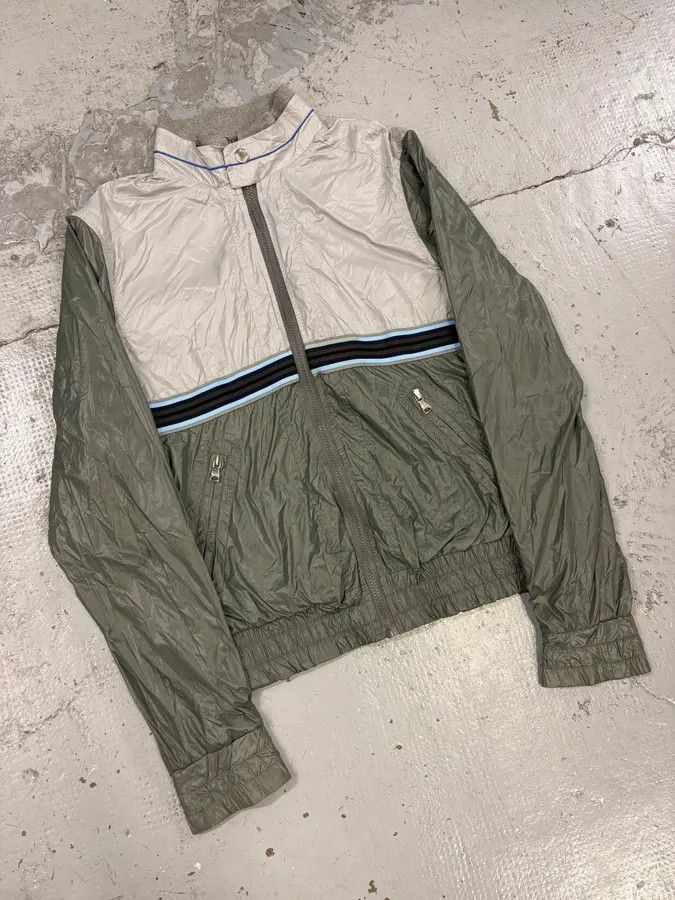 Dolce & Gabbana 2000s Dolce & Gabbana Khaki & Beige Track Jacket Size US M / EU 48-50 / 2 - 4 Thumbnail