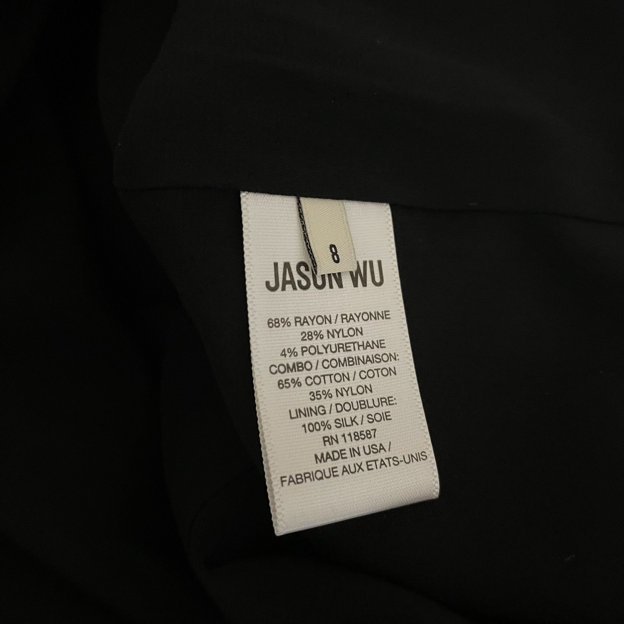 Jason Wu Jason Wu Collection Cotton Blend Silk Lined Lace Size M / US 6-8 / IT 42-44 - 3 Thumbnail