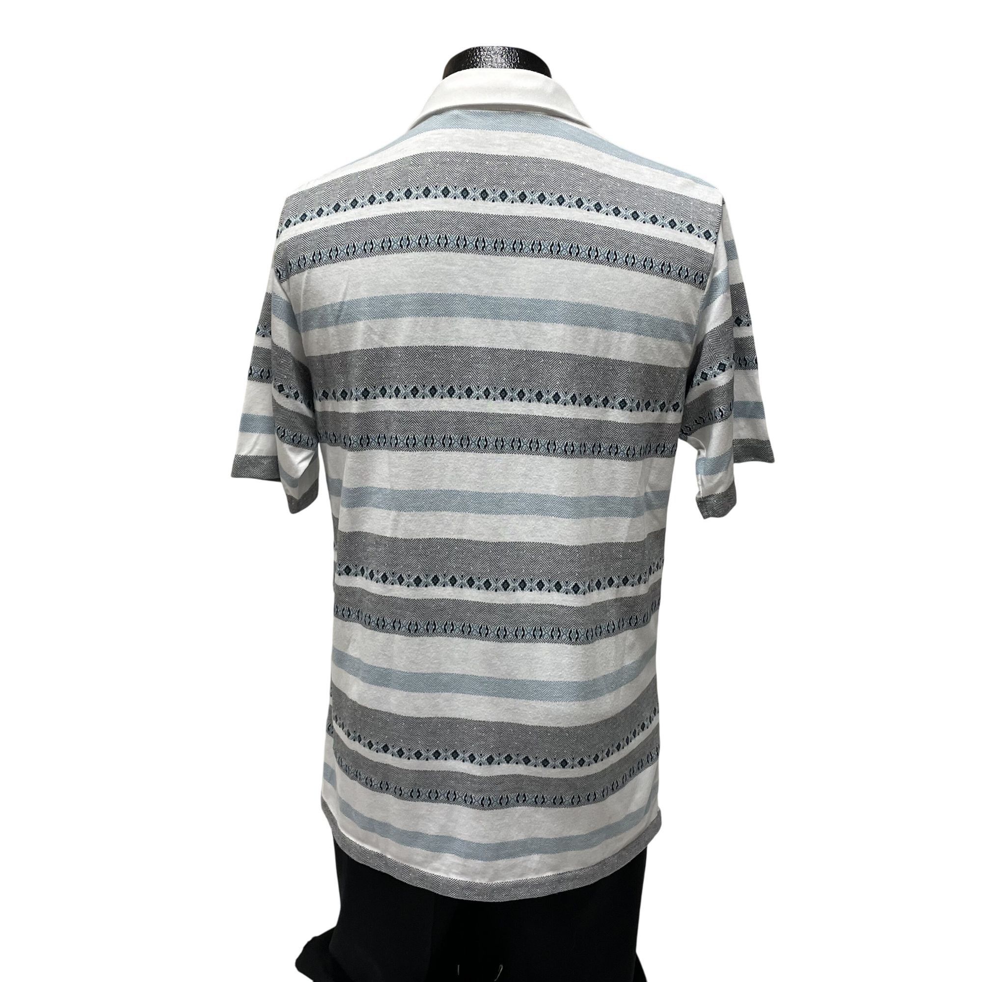 Other Vtg Palmland Stripe ARGYLE POLO Golf Surfer Preppy Shirt Size US M / EU 48-50 / 2 - 4 Thumbnail