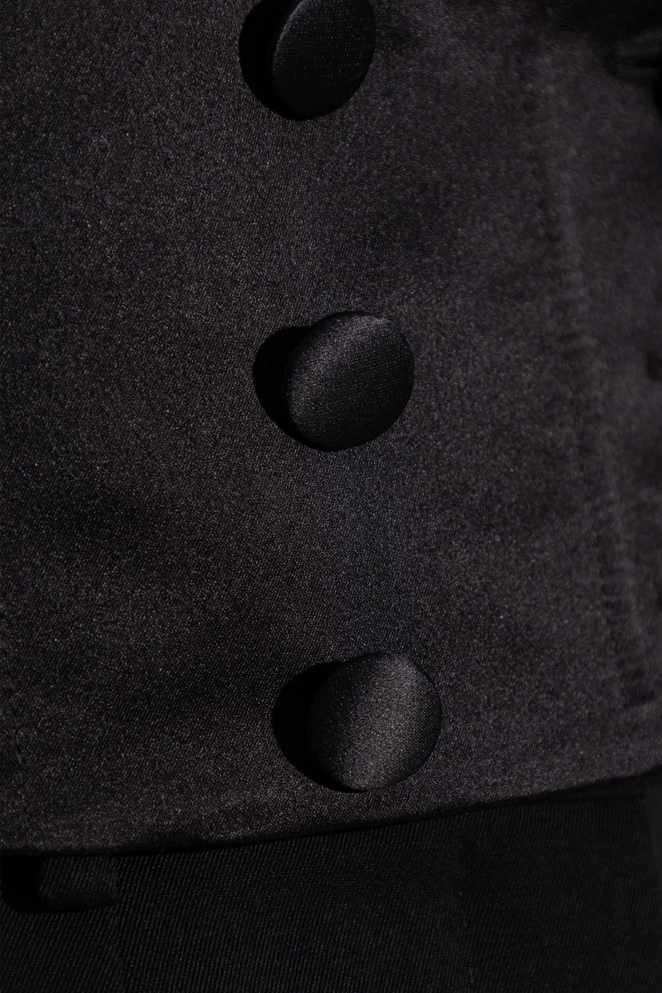 Dolce & Gabbana o1s22i1n0225 Silk Tuxedo Vest in Black Size S / US 4 / IT 40 - 5 Thumbnail