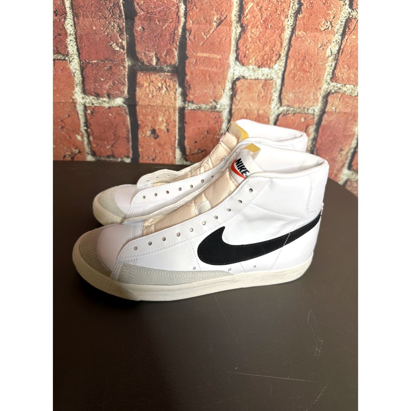 Nike Nike Blazer Mid ‘77 White Black Women’s High Top Size 8.5 Sneaker Casual 2021 Mens? Size M / US 6-8 / IT 42-44 - 3 Thumbnail