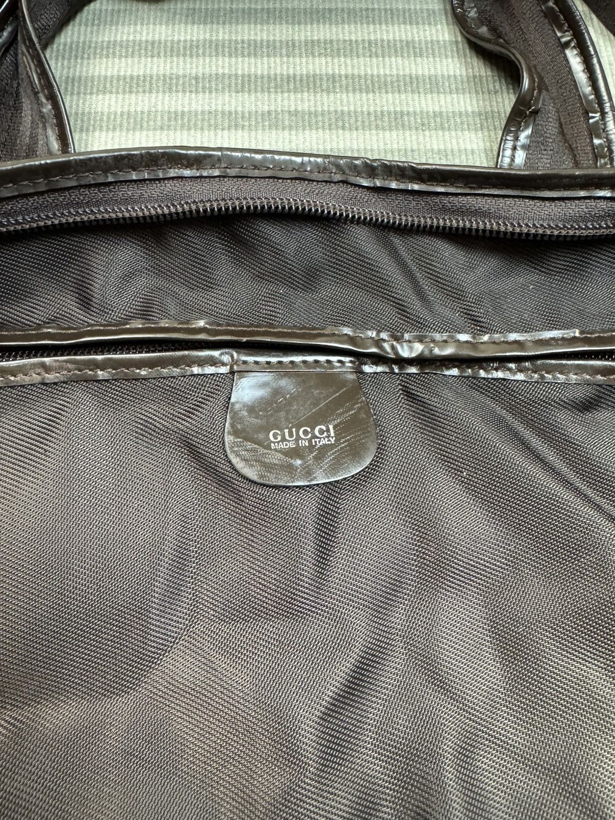 Gucci GUCCI Nylon Weekend Travel Bag Size ONE SIZE - 11 Thumbnail