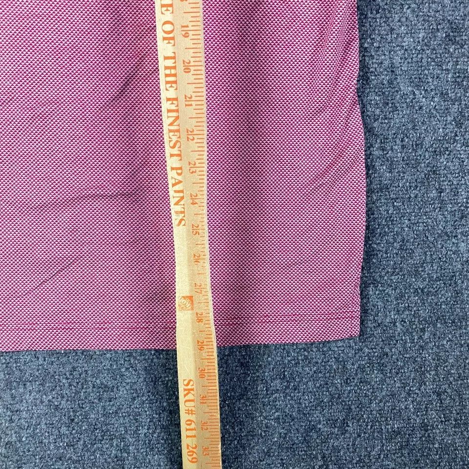 Jos. A. Bank Jos A Bank Polo Shirt Men's XL Leadbetter Golf Pink Cotton Size US XL / EU 56 / 4 - 5 Thumbnail