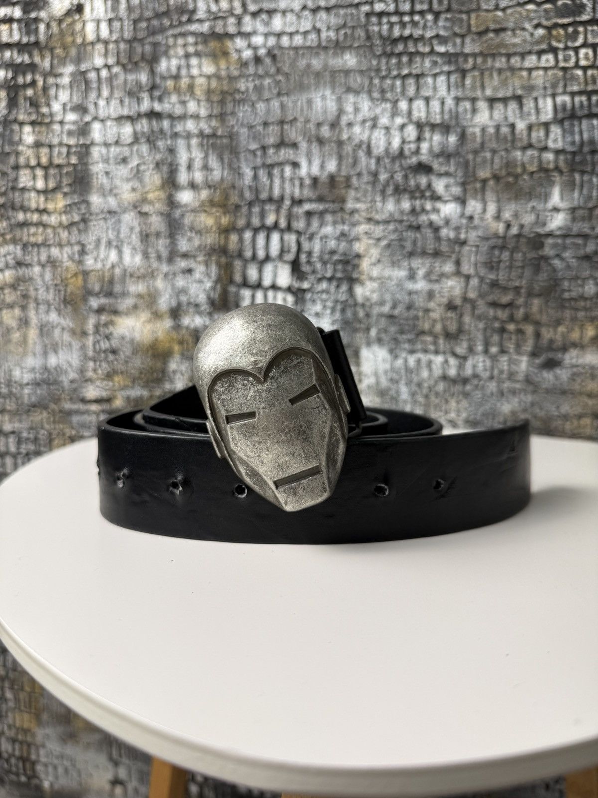 Marvel Comics Marvel Iron Maiden Tony Stark official bootleg belt Size ONE SIZE - 1 Thumbnail