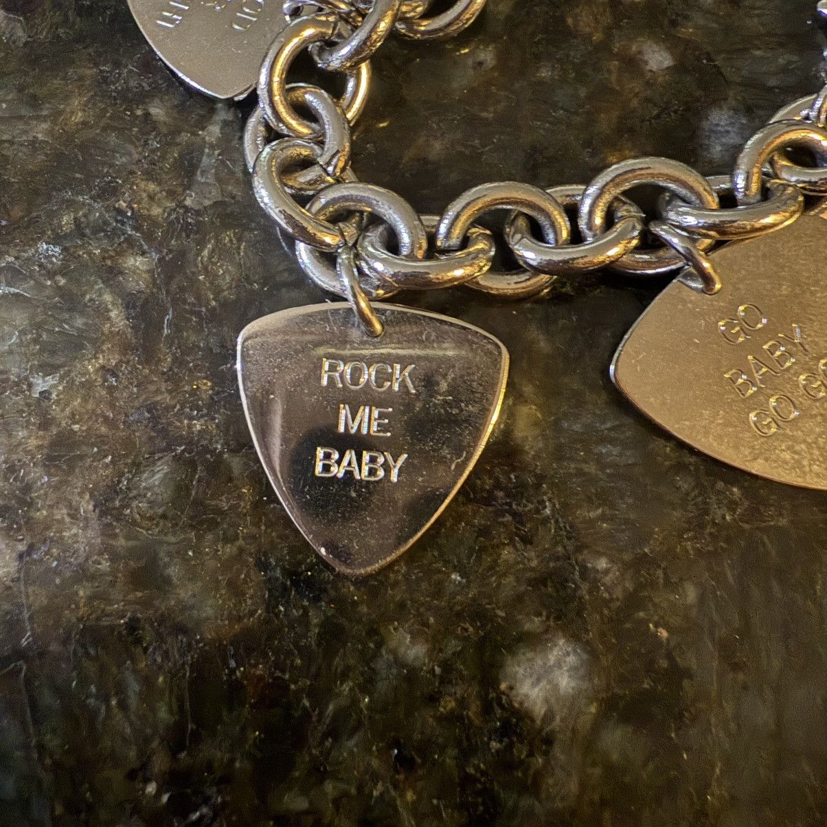 Hysteric Glamour Hysteric Glamour Guitar Pick Bracelet Size ONE SIZE - 7 Thumbnail