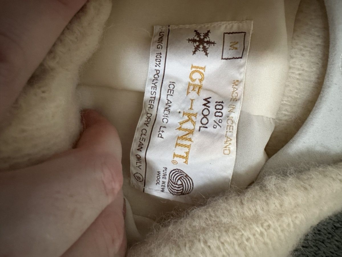 Vintage Vintage Icelandic Ice - Knit Made In Iceland Wool Coat Size M / US 6-8 / IT 42-44 - 4 Thumbnail
