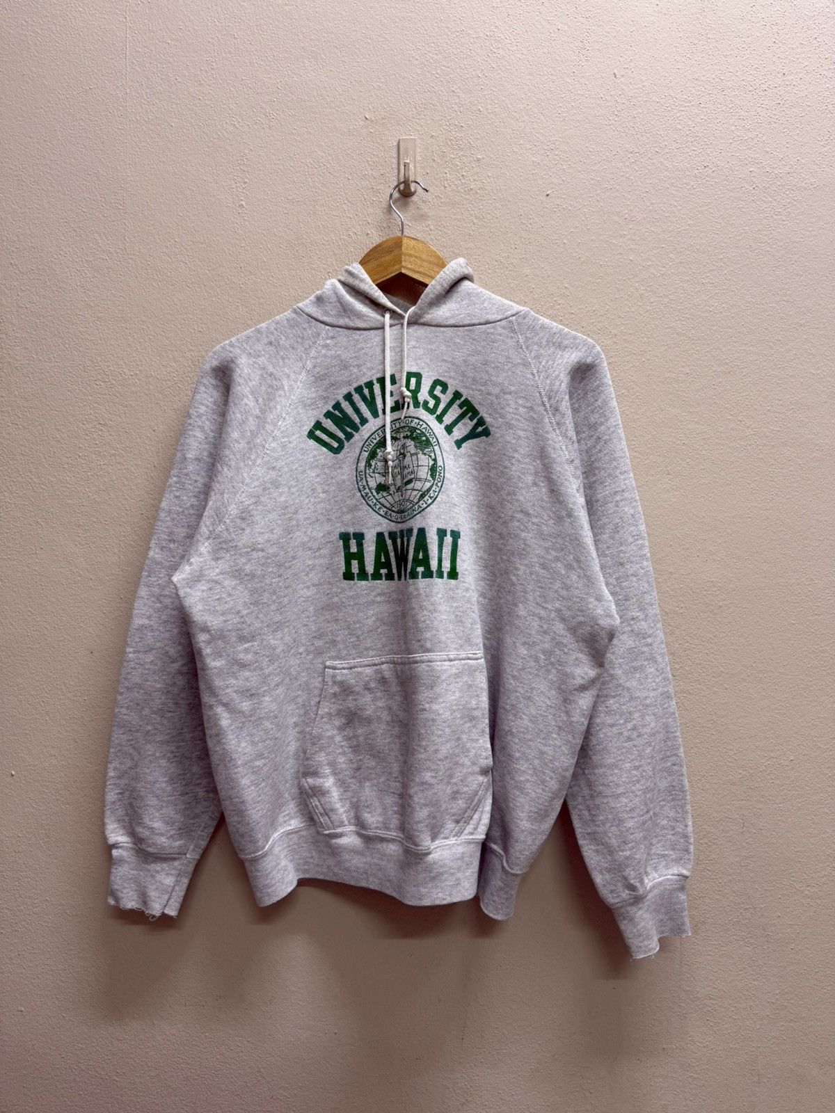 Vintage Vintage 80s University Hawaii Pullover Sweater Hoodie Size US M / EU 48-50 / 2 - 15 Thumbnail