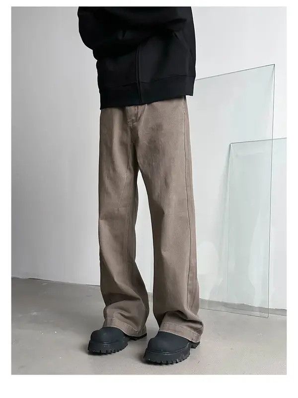 Japanese Brand Reia Vintage casual versatile loose straight Maillard jeans Size US 32 / EU 48 - 3 Thumbnail