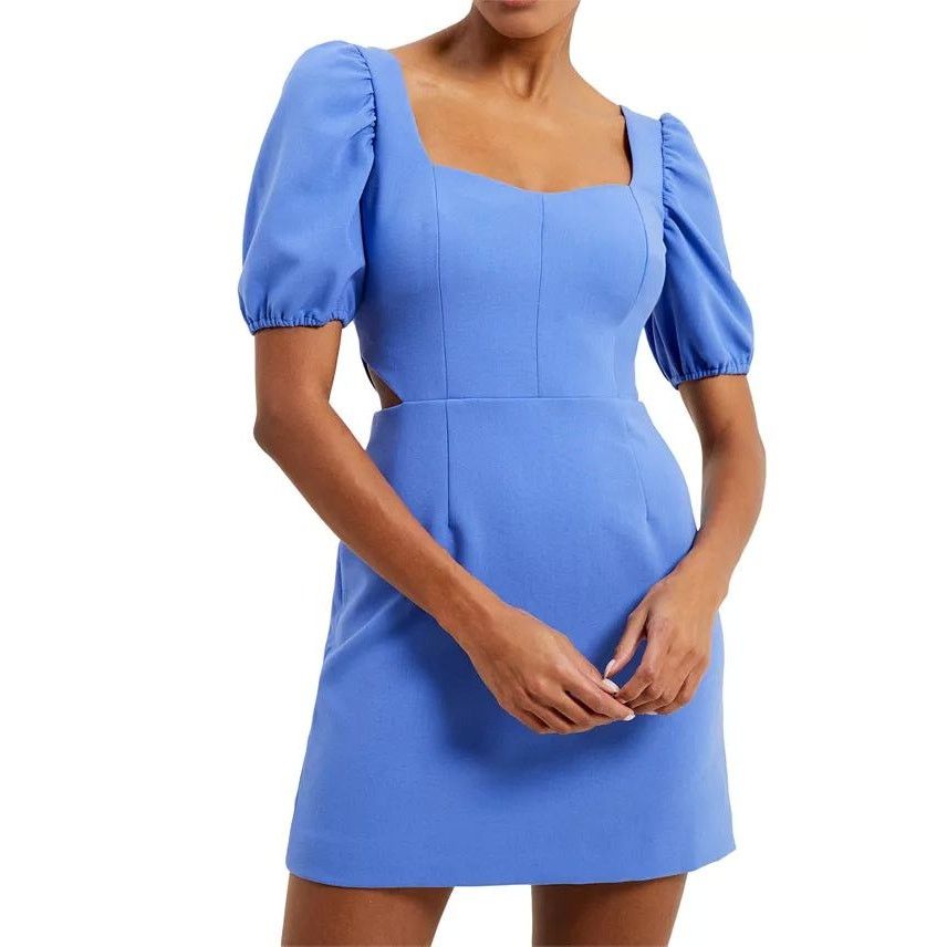 French Connection FRENCH CONNECTION Women's Sweetheart-Neck Dress | Size 8 Size M / US 6-8 / IT 42-44 - 3 Thumbnail