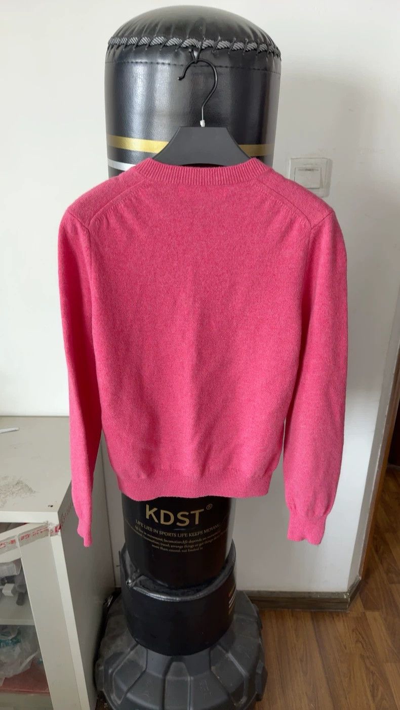 Comme des Garcons Comme Des Garcons Pink wool cardigan Size M / US 6-8 / IT 42-44 - 2 Thumbnail