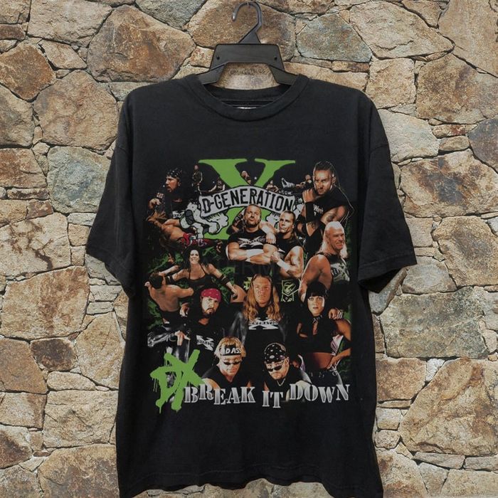 Vintage Retro D Generation X Graphic Vintage T-shirt 