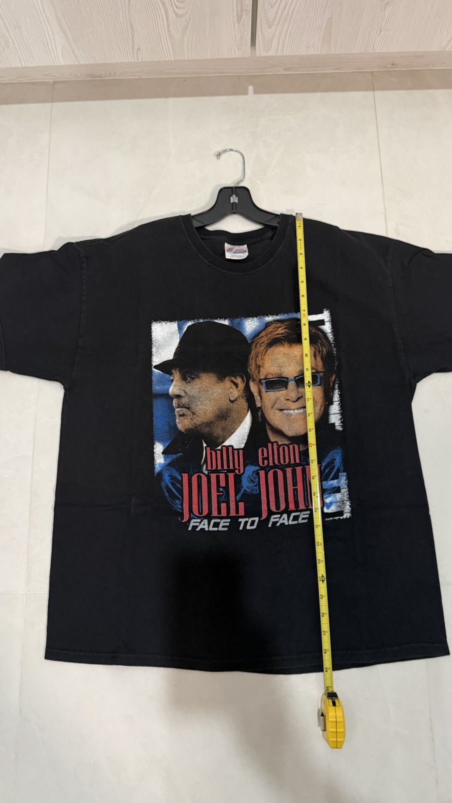 Band Tees 2009 Elton John & Billy Joel Face 2 Face Tour Tee Size XL Size US XL / EU 56 / 4 - 5 Thumbnail