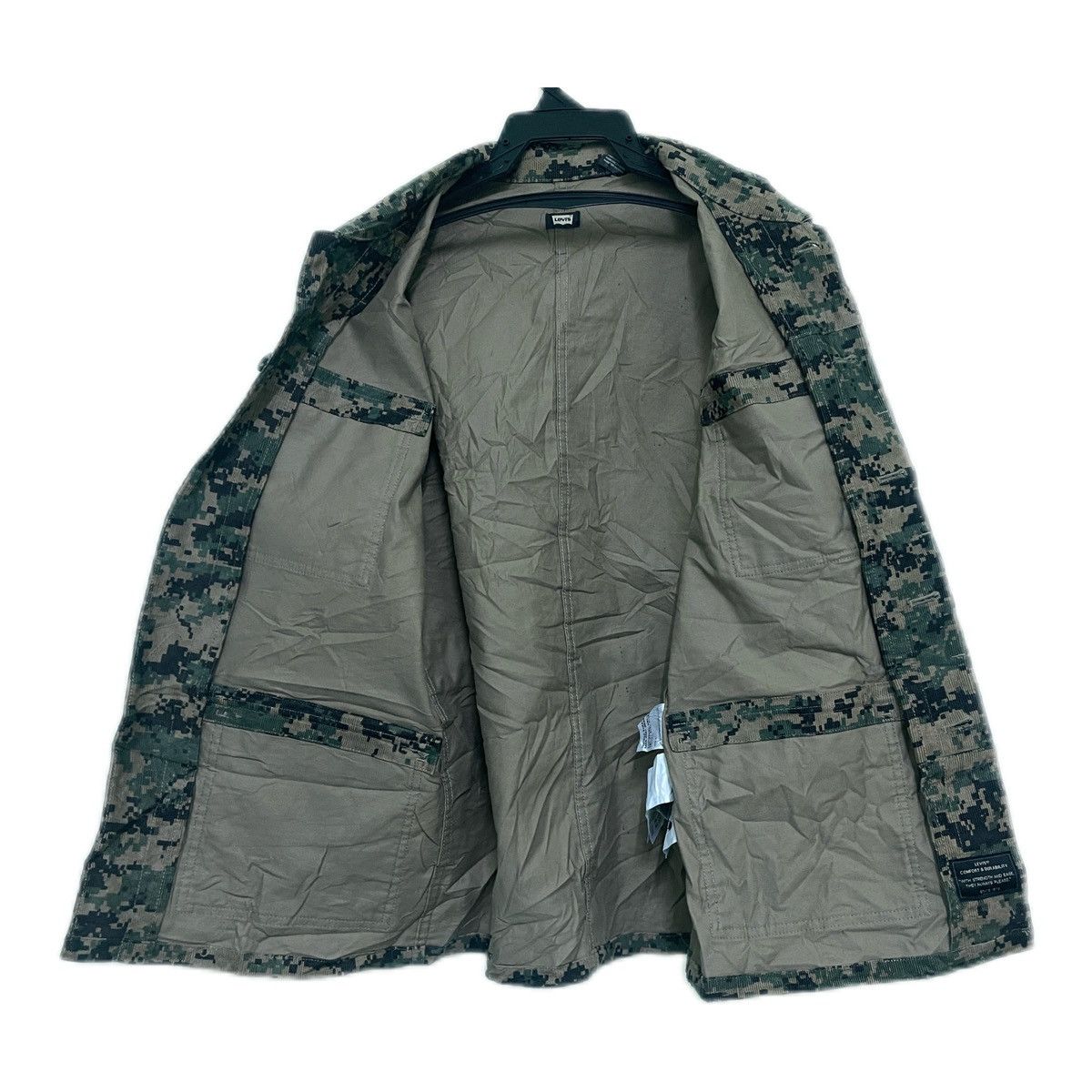 Levi's × Vintage LEVIS SKATEBOARDING FIELD JACKET COAT CAMO PRINT MENS Size US M / EU 48-50 / 2 - 6 Thumbnail