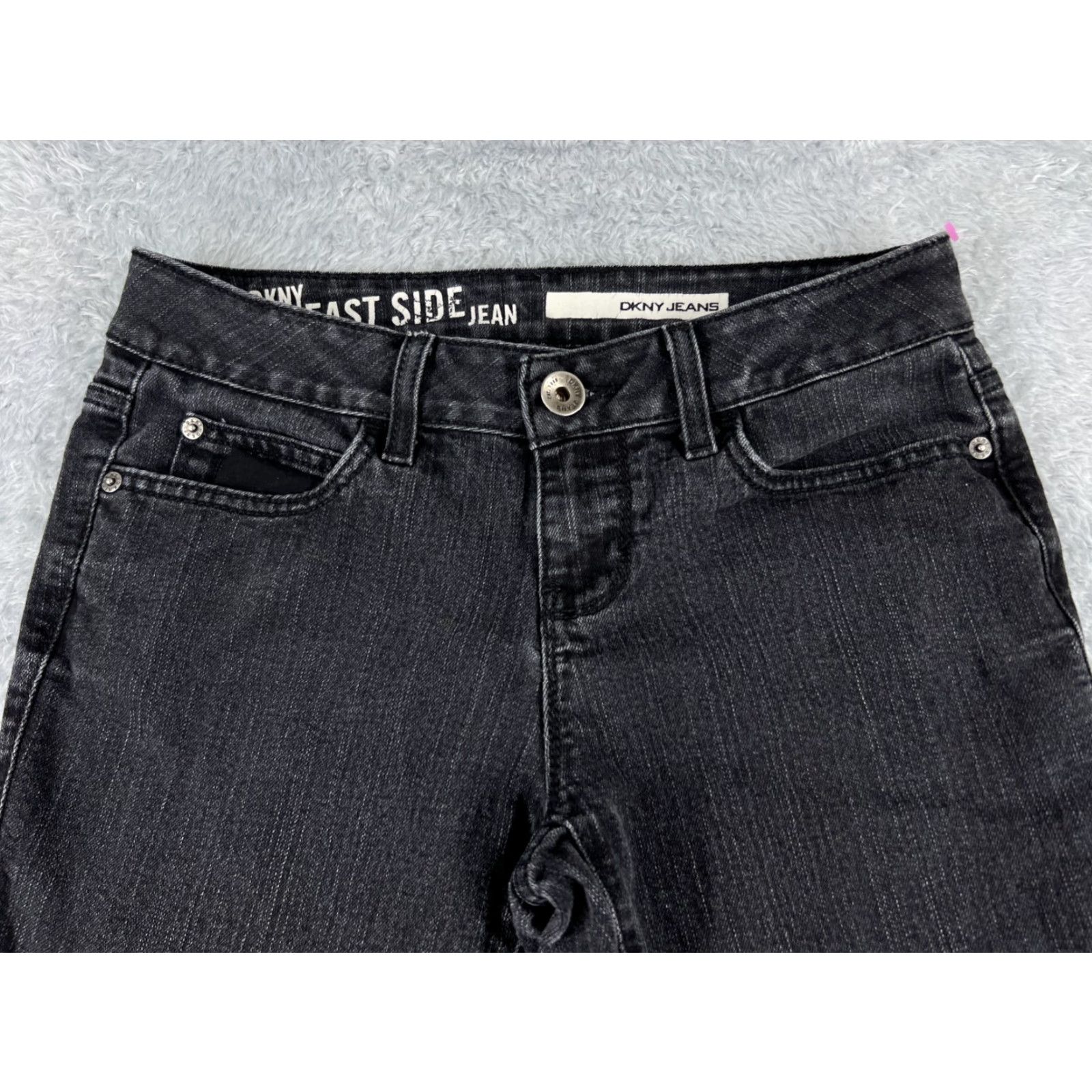 DKNY DKNY Jeans Women 12 Blue Denim Bootcut Low Rise 29x32 Comfort Pockets Embroidered Modern Mens Size 34" / US 12 / IT 48 - 4 Thumbnail