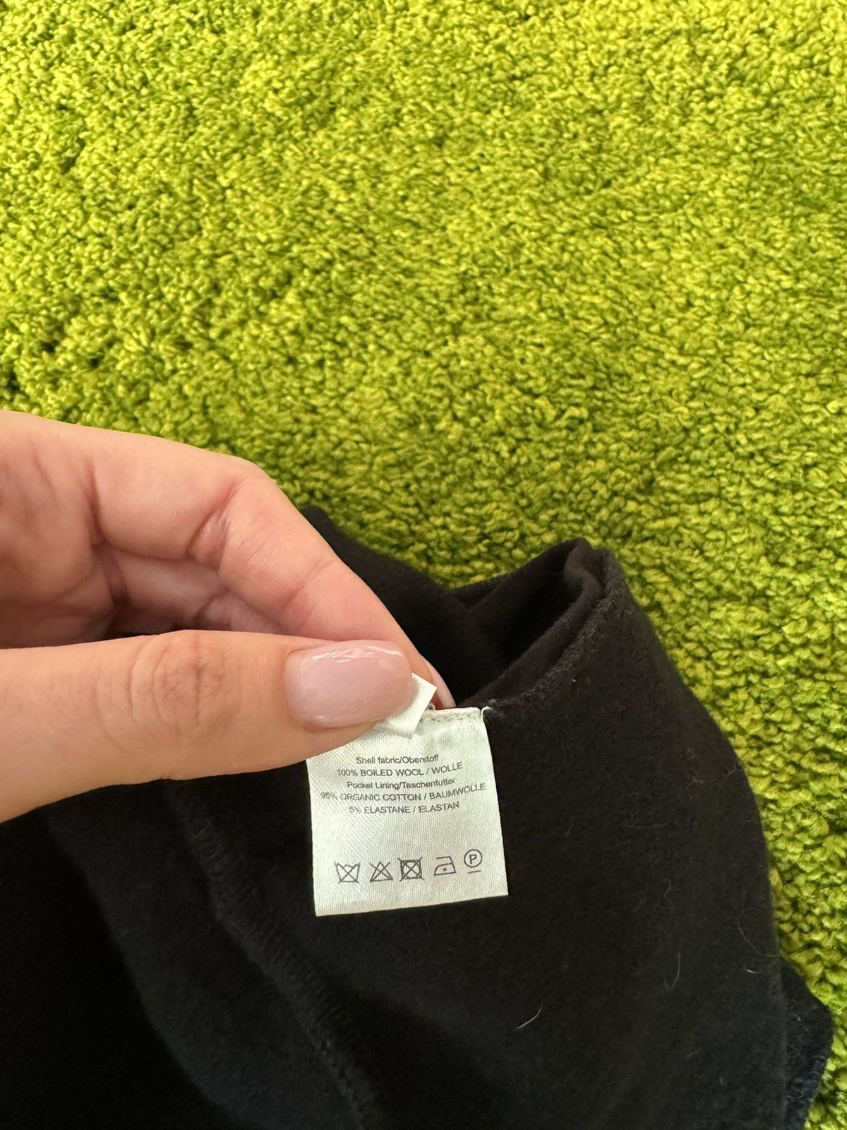Designer × hannes roether Hannes Roether avant Garde 100% boiled wool sweater Size US S / EU 44-46 / 1 - 3 Thumbnail