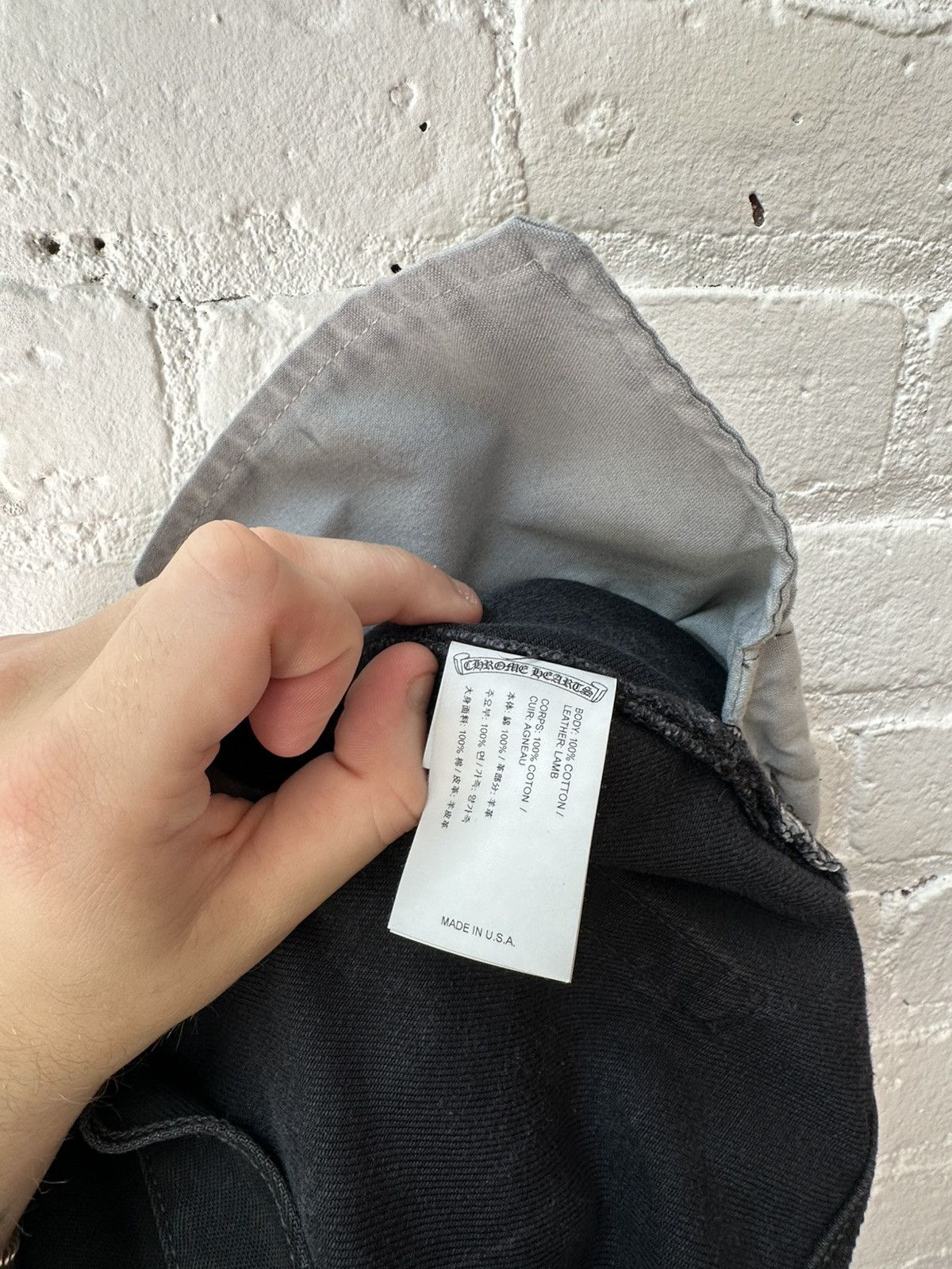 Chrome Hearts Faded Chrome Hearts Leather Cross Patch Levi’s Size US 36 / EU 52 - 10 Thumbnail