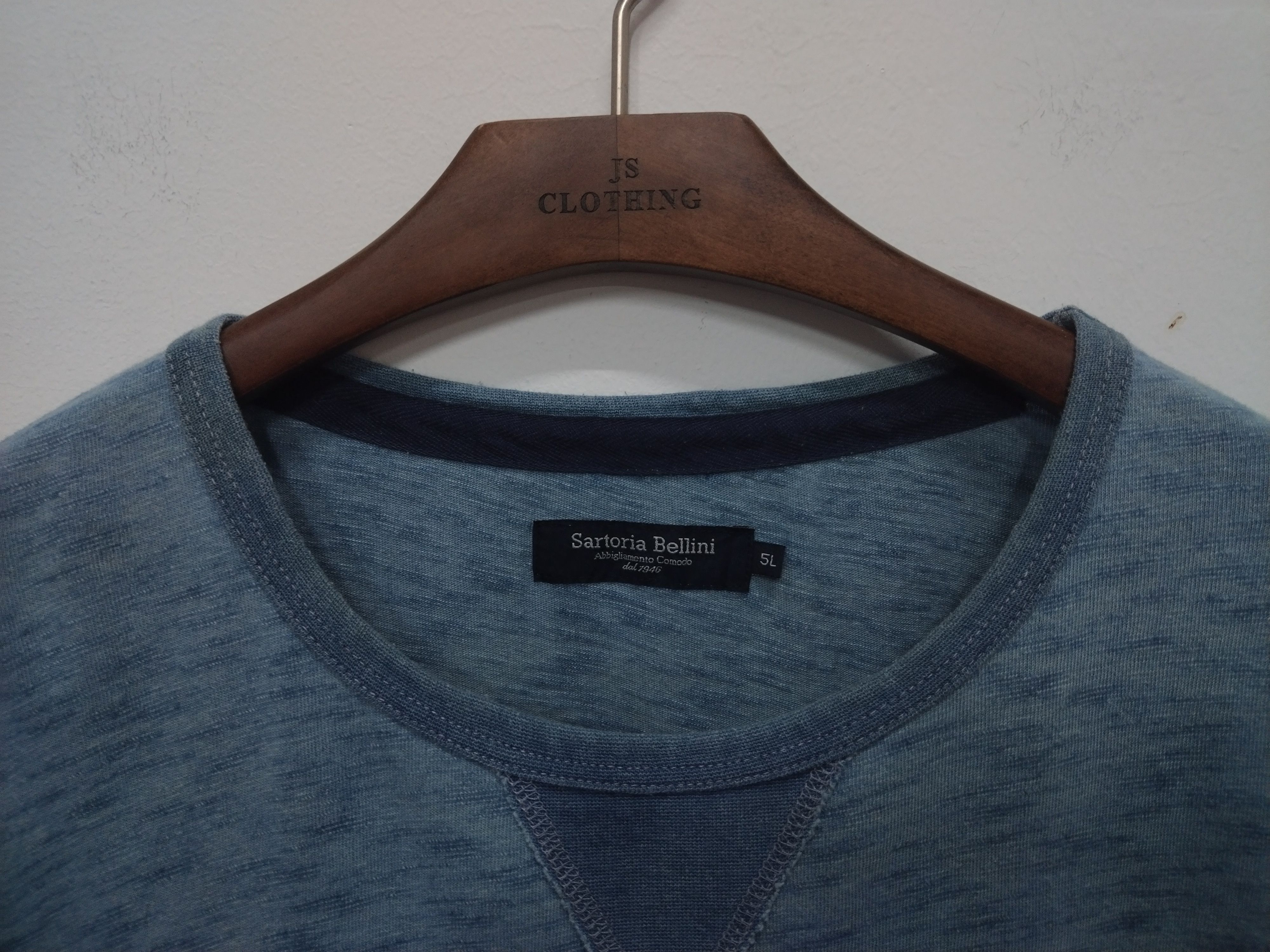 Vintage Oversize Iconic Sartoria Bellini Classic radiant t shirt Size XXL / US 16-18 / IT 52-54 - 7 Thumbnail