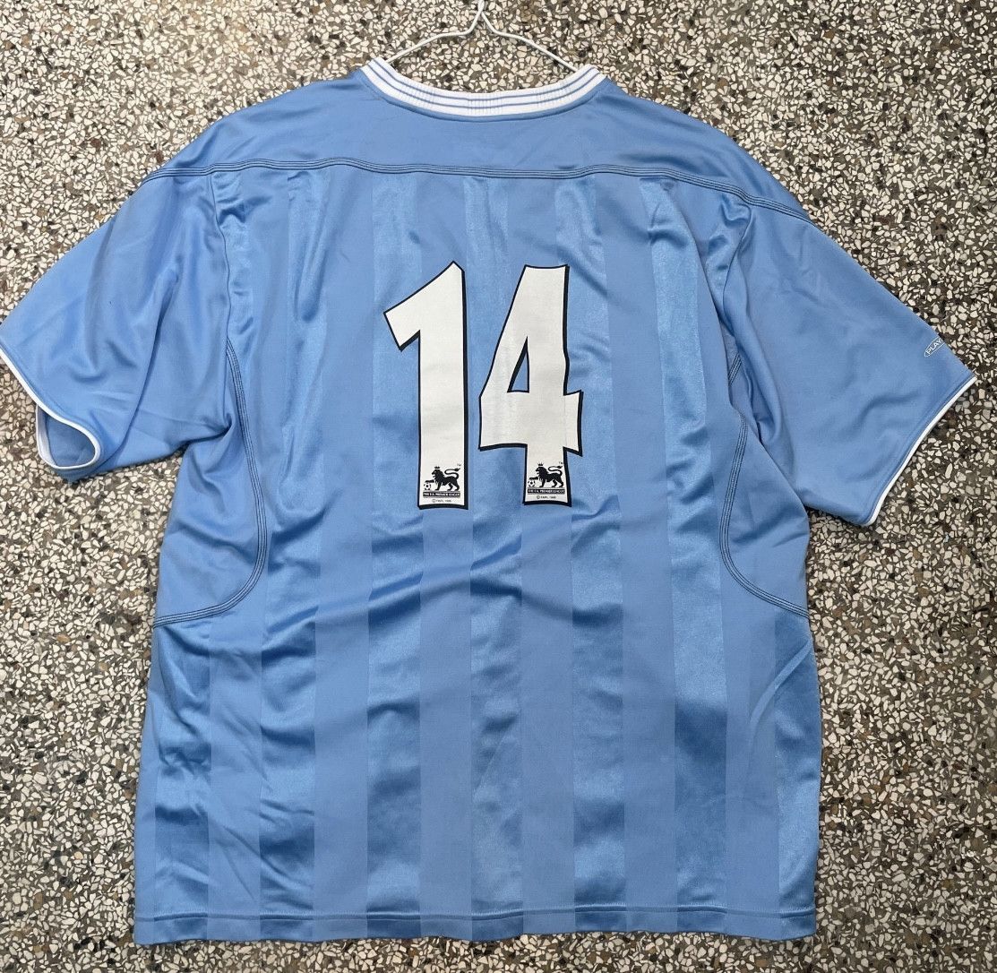 Umbro Manchester City 2002/03 Home Shirt Reebok Size US XL / EU 56 / 4 - 4 Thumbnail