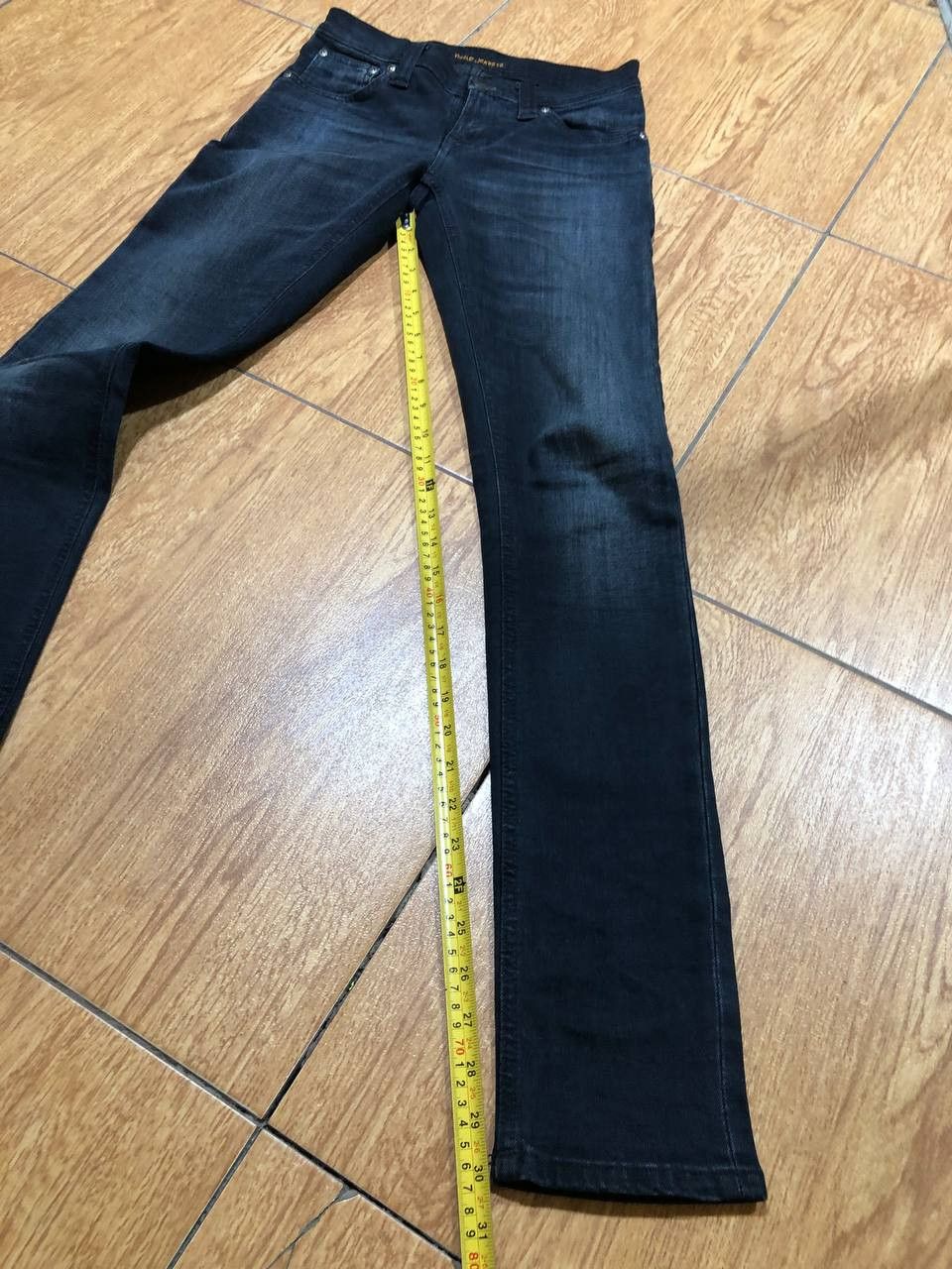 Nudie Jeans NUDIE Slim Fit Skinny Leg Stretch jeans pants Size 25" / US 0 / IT 36 - 13 Thumbnail