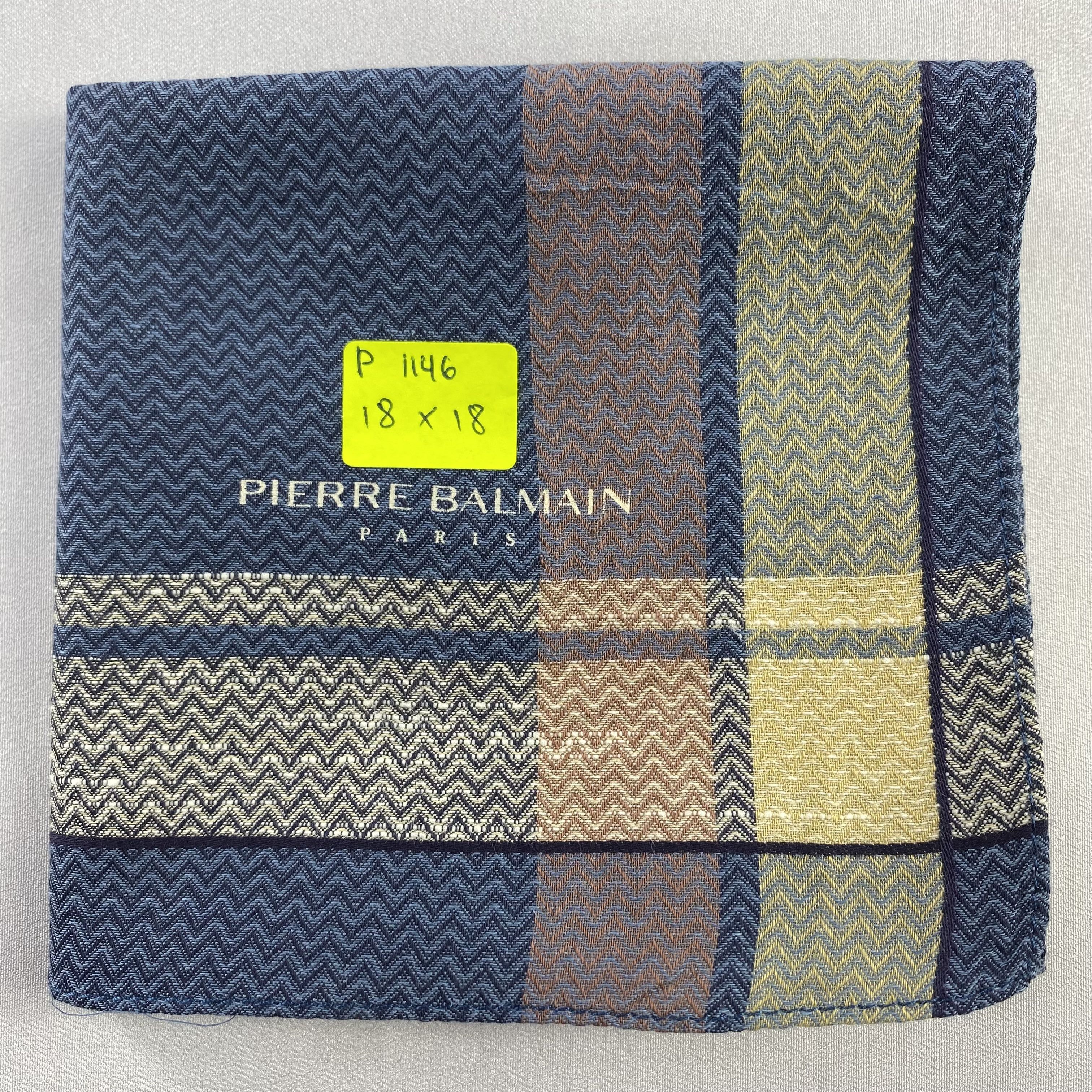 Pierre Balmain × Vintage Pierre Balmain Bandana/ Handkerchief / Neckerchief-P1146 Size ONE SIZE - 5 Thumbnail