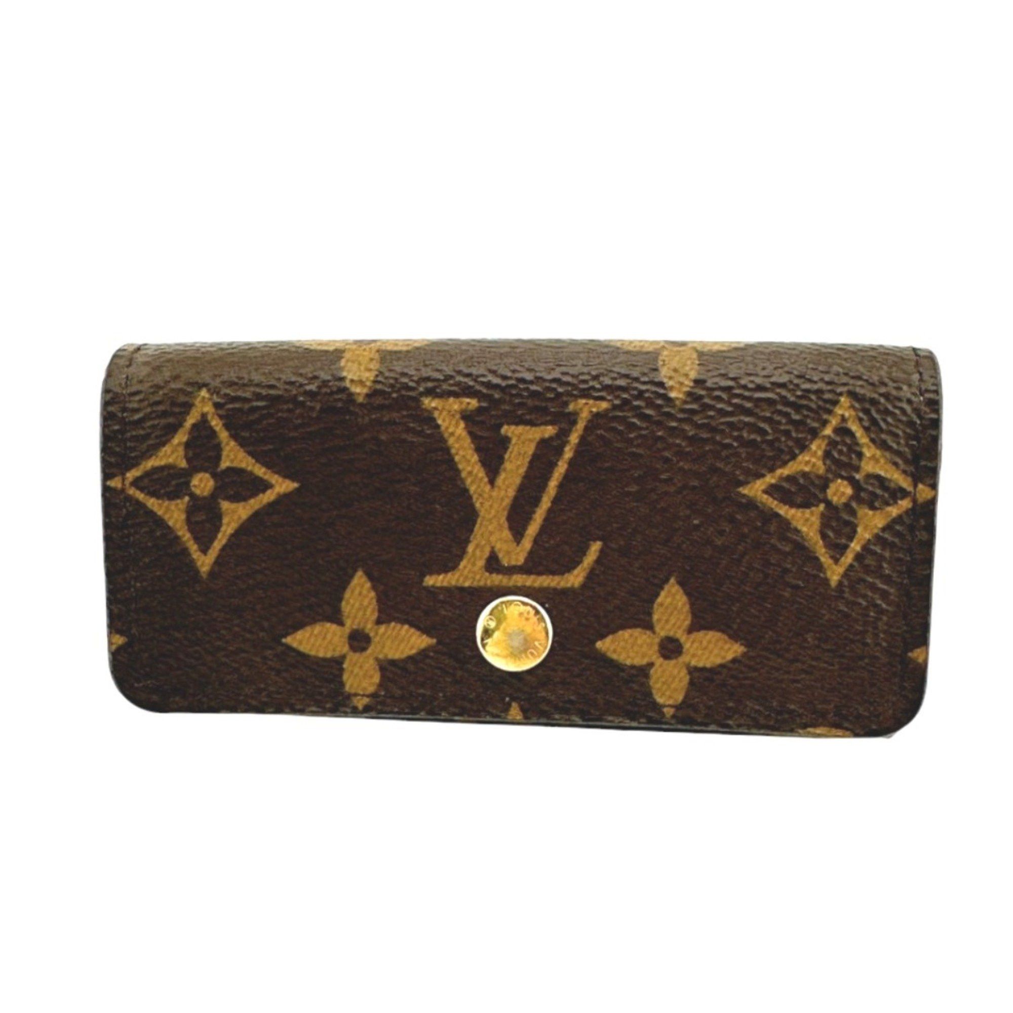 Louis Vuitton Louis Vuitton Key Case for 4 Monogram Multicle Canvas M69517 Brown LV Size ONE SIZE - 1 Thumbnail