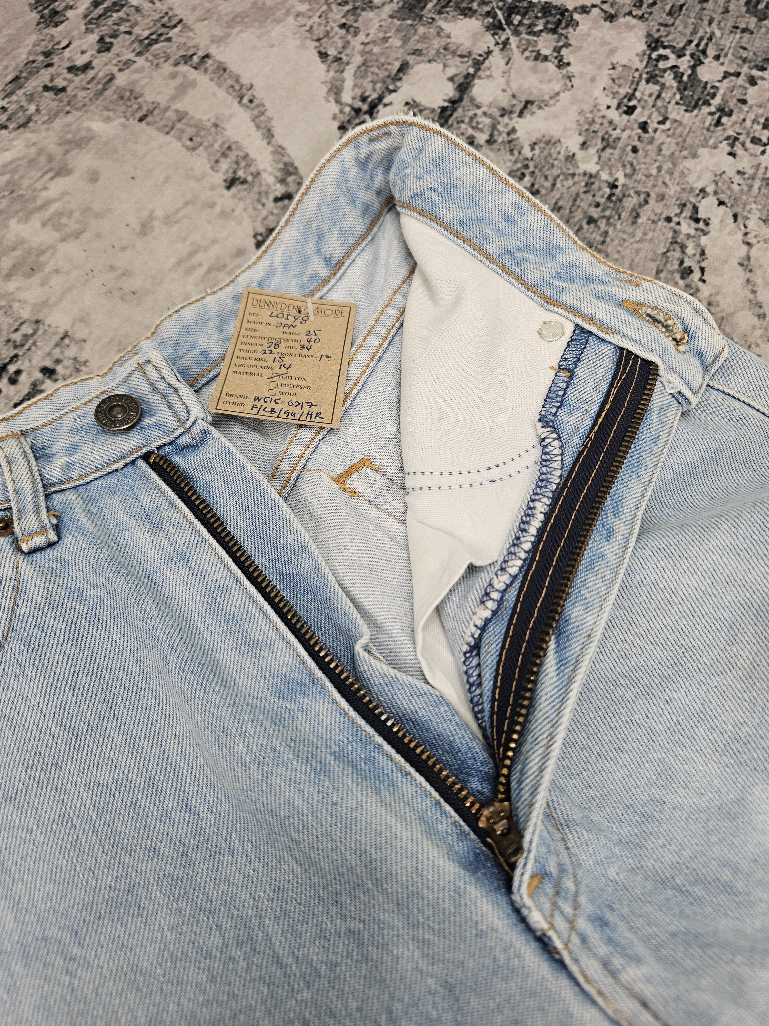 Levi's Vintage Clothing Vtg LEVIS W515 Sun Faded Light Blue High Rise Jeans L0548 Size 25" / US 0 / IT 36 - 10 Thumbnail