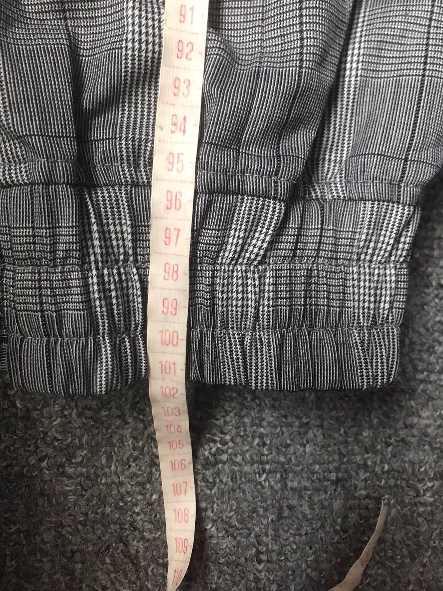 Juun.J Juun.J Wool Cuffed Asymmetric Check Side Tie 48 Size US 32 / EU 48 - 9 Thumbnail