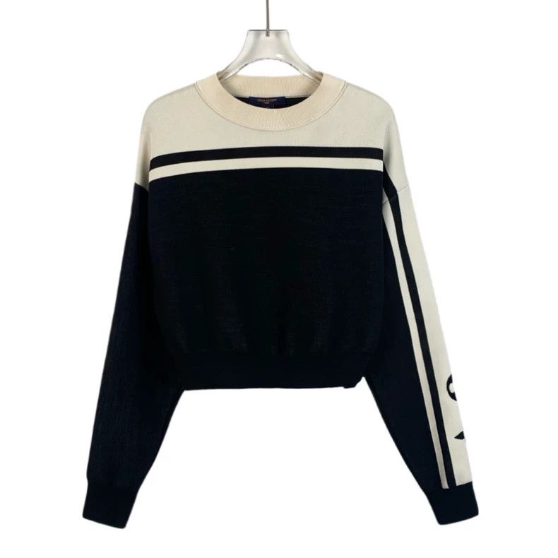 Louis Vuitton Louis Vuitton Colorblock Logo Knit Sweater Size US XS / EU 42 / 0 - 1 Thumbnail