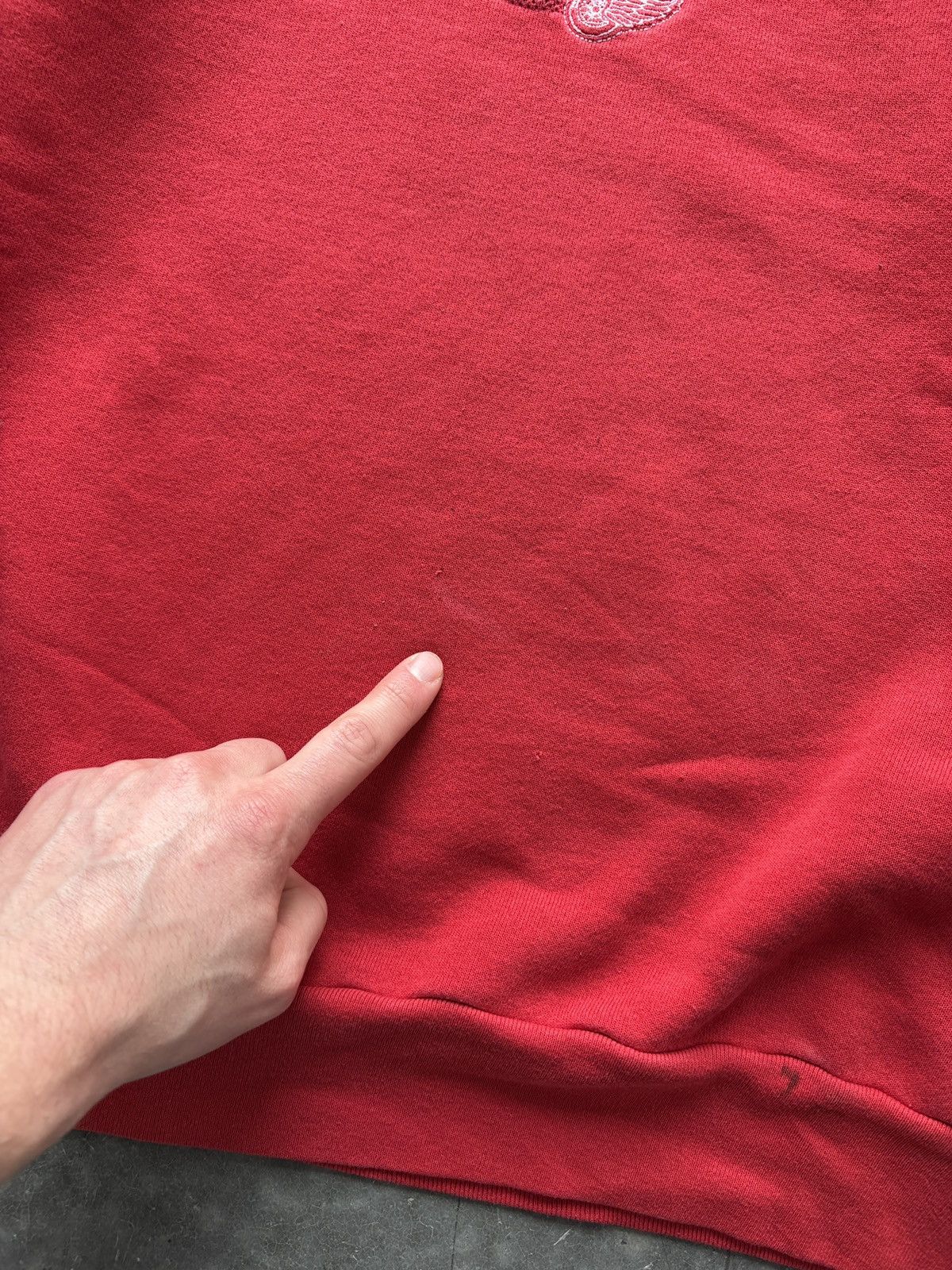 Majestic Vintage 90s NHL Detroit Red Wings Crewneck Sweatshirt Boxy Size US XL / EU 56 / 4 - 5 Thumbnail