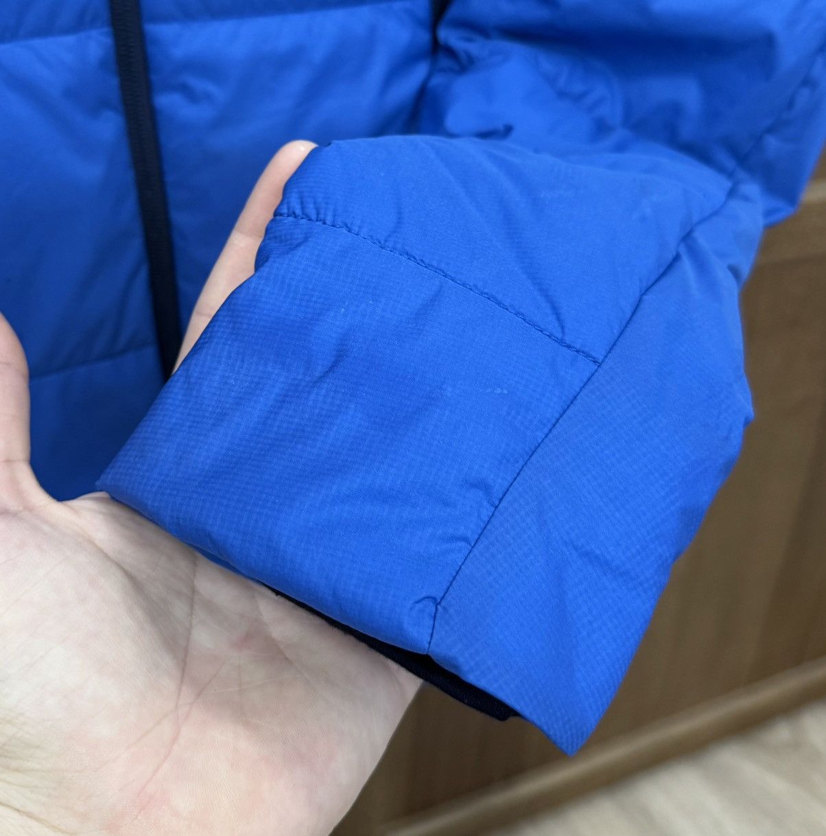 Icebreaker Icebreaker MerinoLOFT Blue Quilted Jacket Mens M Full Zip Size US M / EU 48-50 / 2 - 11 Thumbnail