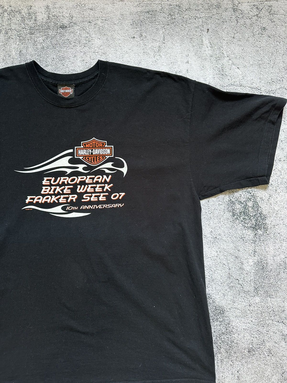 Harley Davidson Vintage Harley Davidson European Bike Week T-shirt Size US XXL / EU 58 / 5 - 3 Thumbnail