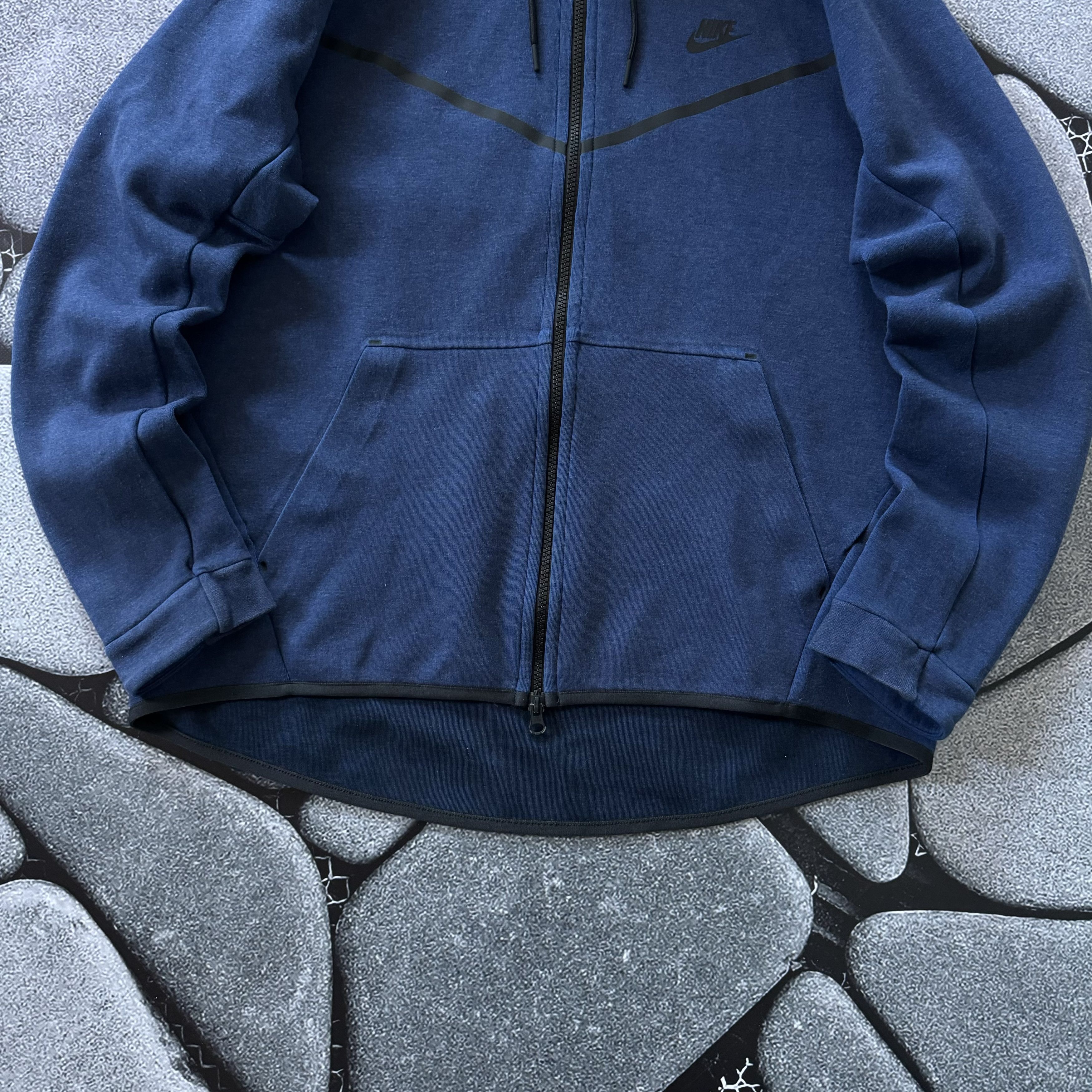 Nike NIKE TECH FLEECE ZIP HOODIE SWOOSH DRILL STYLE Size US XL / EU 56 / 4 - 3 Thumbnail