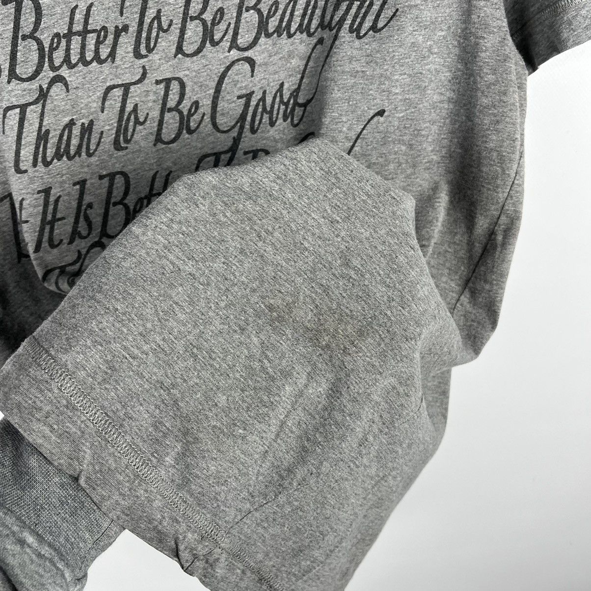 Dolce & Gabbana Designer Dolce Gabbana Oscar Wilde slogan big logo T Shirt Size US M / EU 48-50 / 2 - 7 Thumbnail