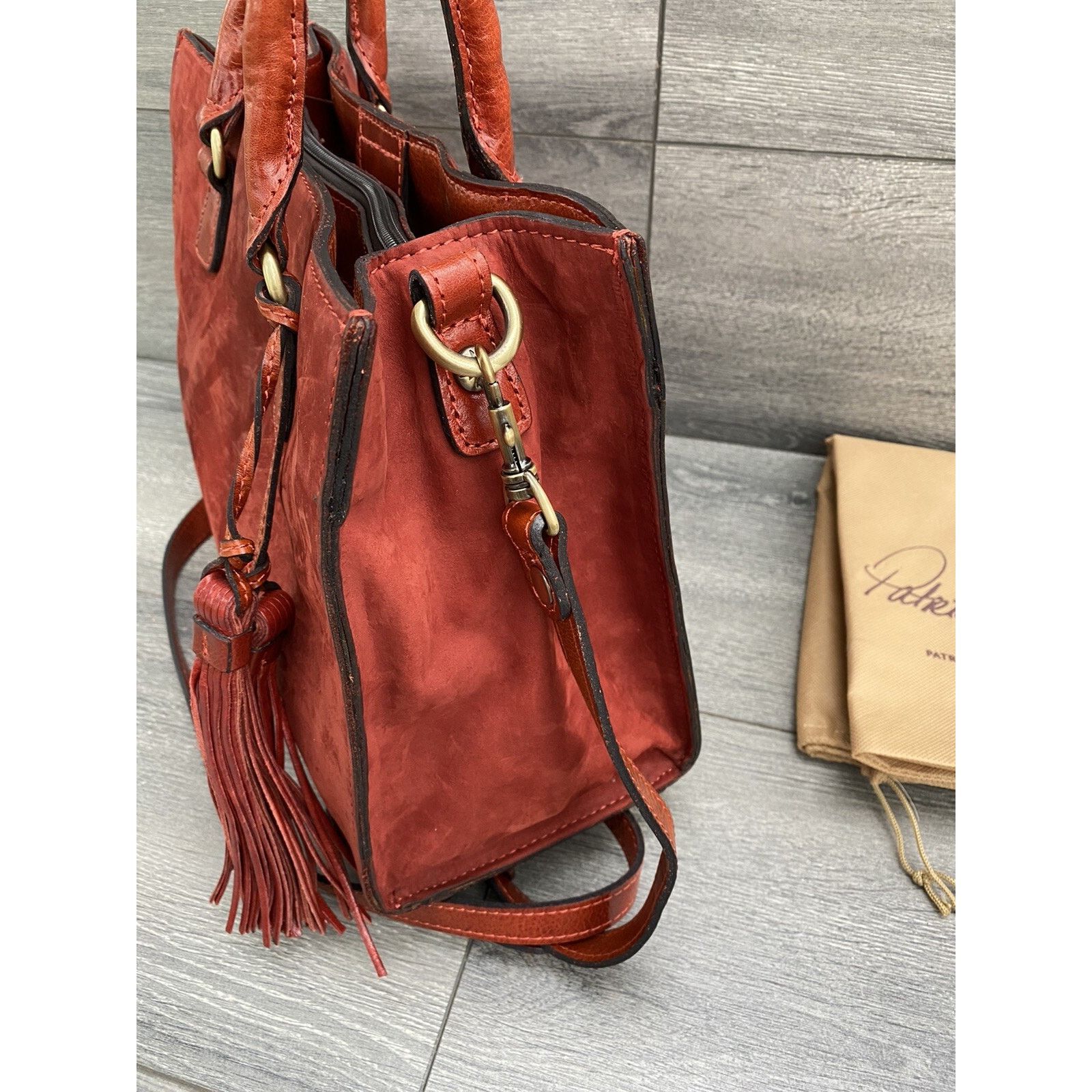 Patricia Nash Patricia Nash primrose satchel Nubuck Shoulder Bag B000595 Size ONE SIZE - 3 Thumbnail