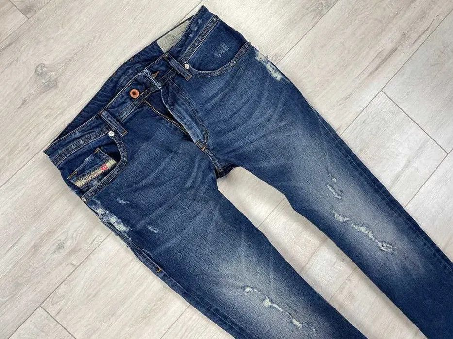 Diesel Diesel Thommer W29 L32 distressed opium W30 L34 skinny slim Size US 29 - 8 Thumbnail