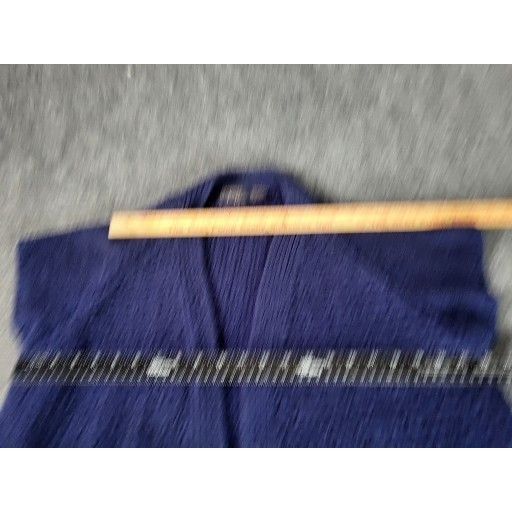 Vintage Vintage Bonnie Lee Leroy Cardigan Women Sz 48 Blue Cable Kni Size XL / US 12-14 / IT 48-50 - 5 Thumbnail