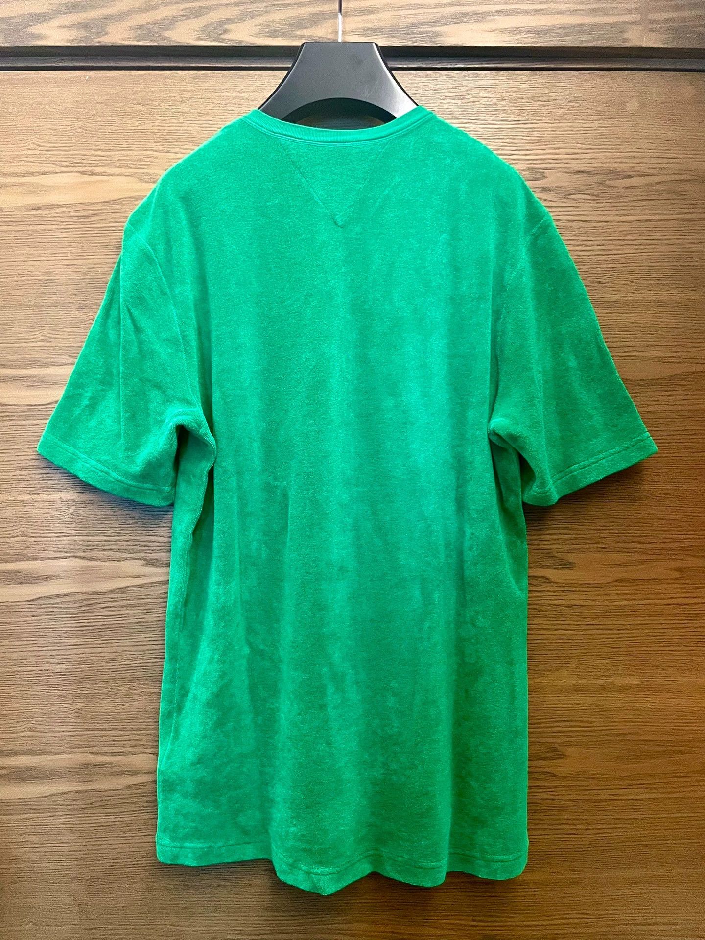 Bottega Veneta BV SALON 01 Henley Terry Parrot Green Men SS Tee Size US M / EU 48-50 / 2 - 5 Thumbnail