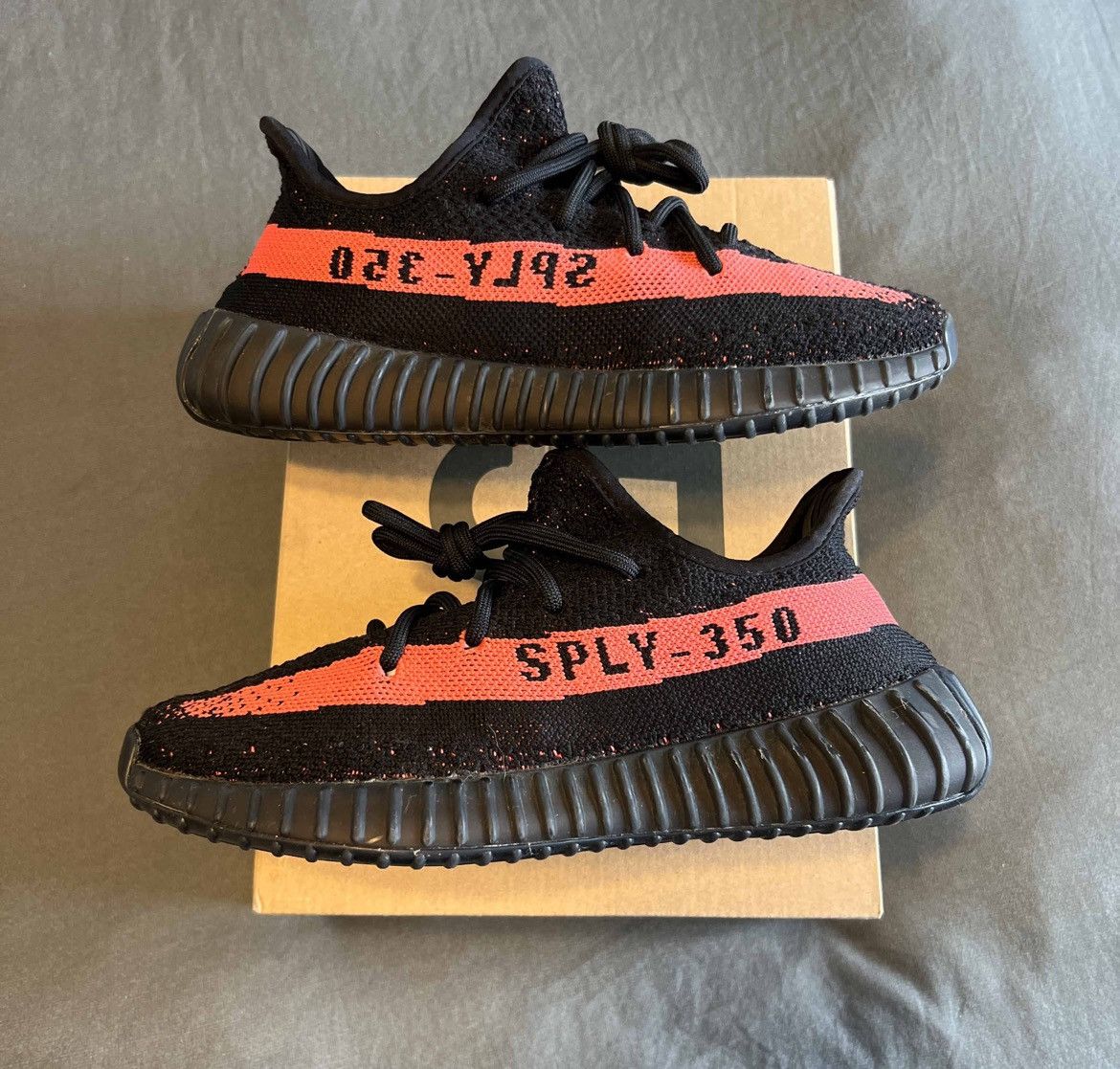 Adidas Yeezy Boost 350 V2 Red Size 6 BY9612