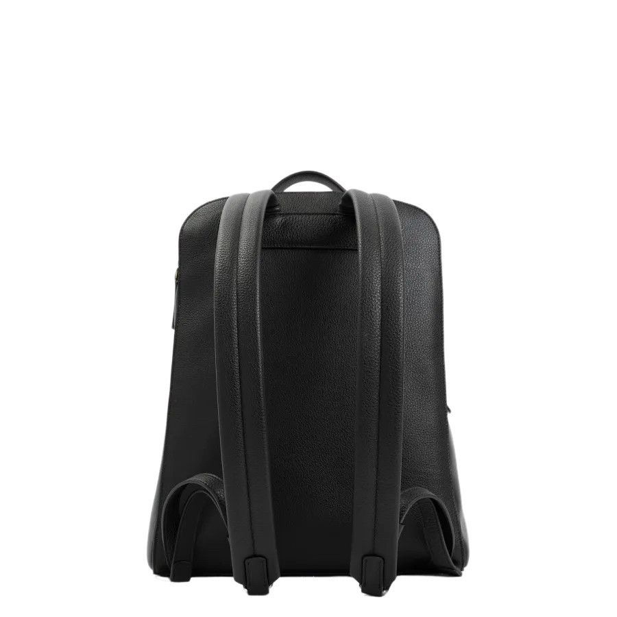 Giorgio Armani GIORGIO ARMANI Black Leather Backpack New & AUthentic Size ONE SIZE - 2 Thumbnail