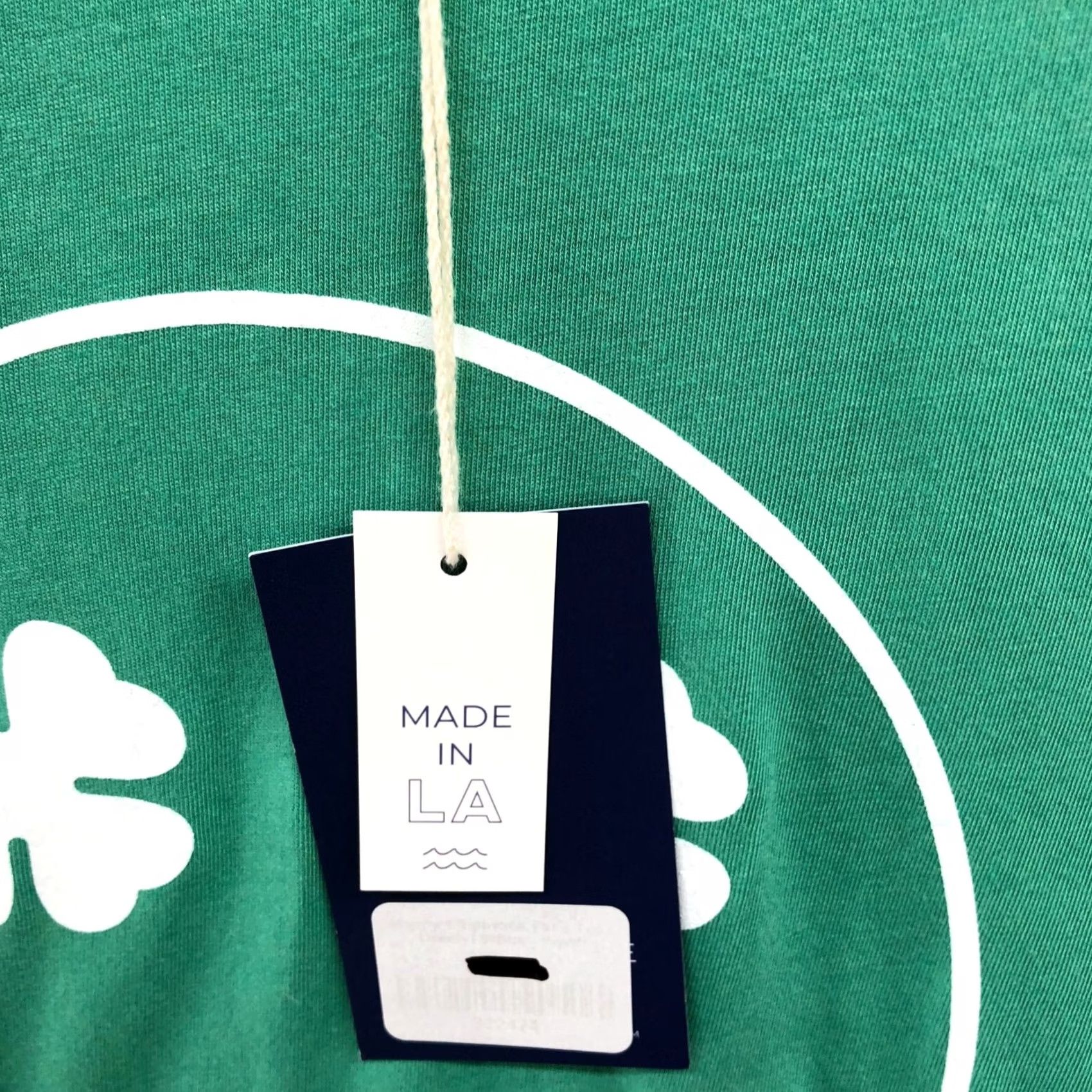 Vintage Mens S Green T Shirt Boathouse Apparel Lucky Smiley Face St. Patrick's Day Size US S / EU 44-46 / 1 - 6 Thumbnail